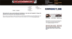 Desktop Screenshot of cardict.de